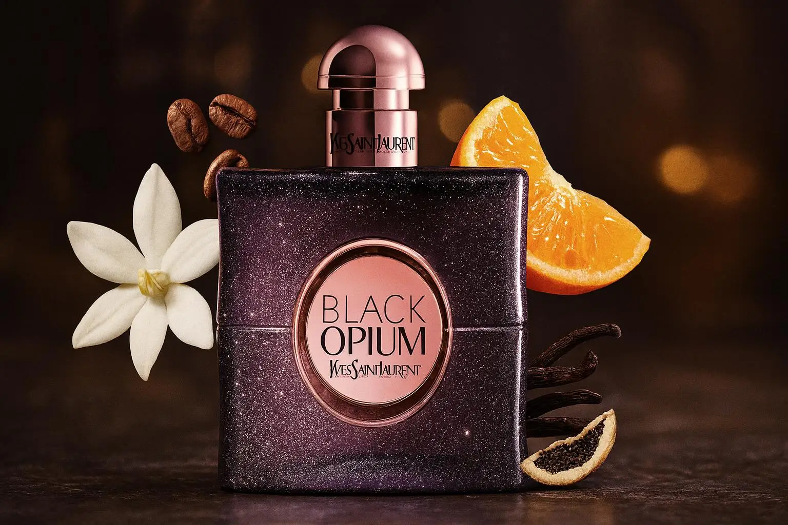 Духи YSL Black Opium Nuit Blanche Духи YSL Black Opium Nuit Blanche