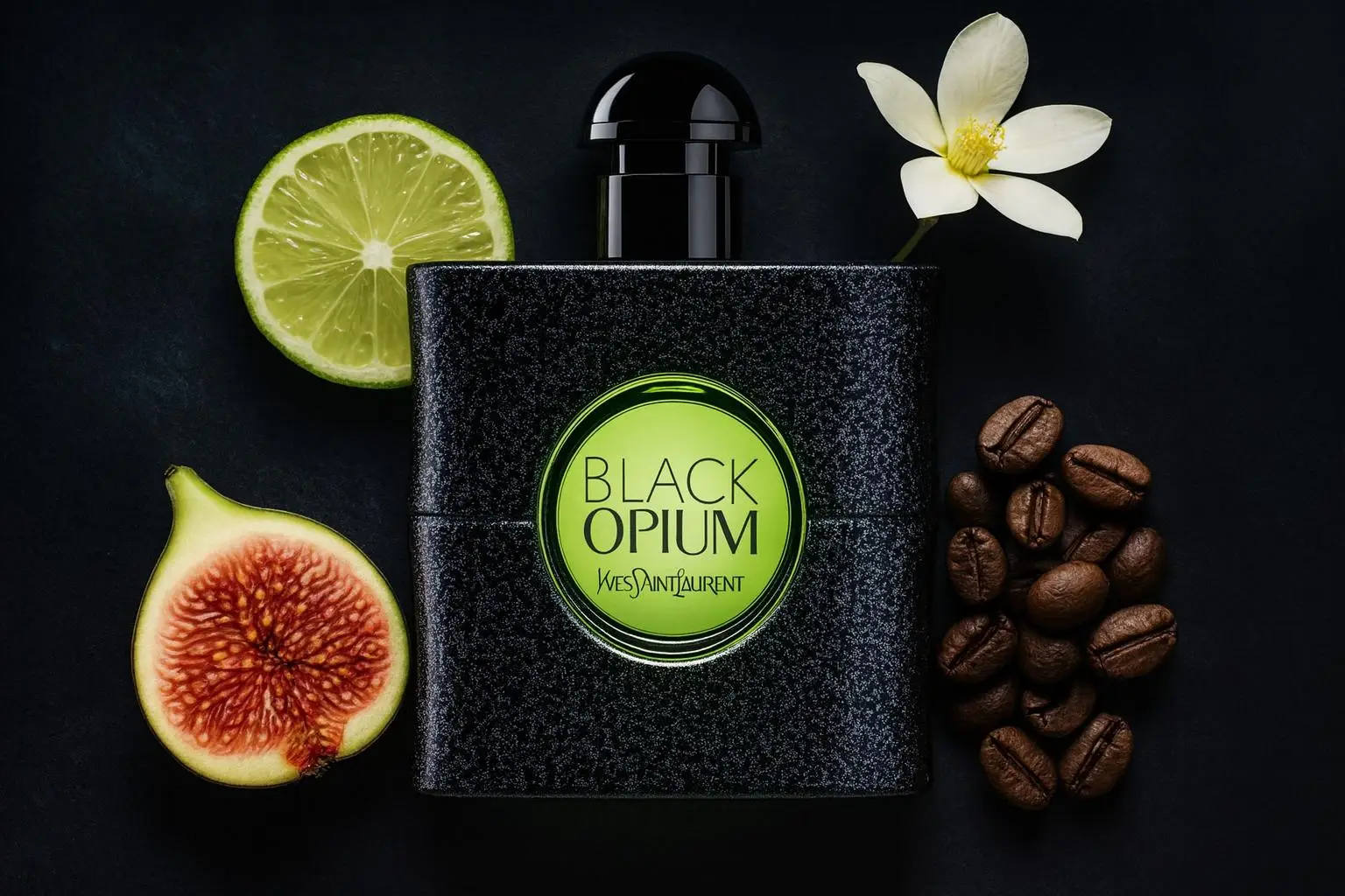 Духи Yves Saint Laurent Black Opium Illicit Green for women