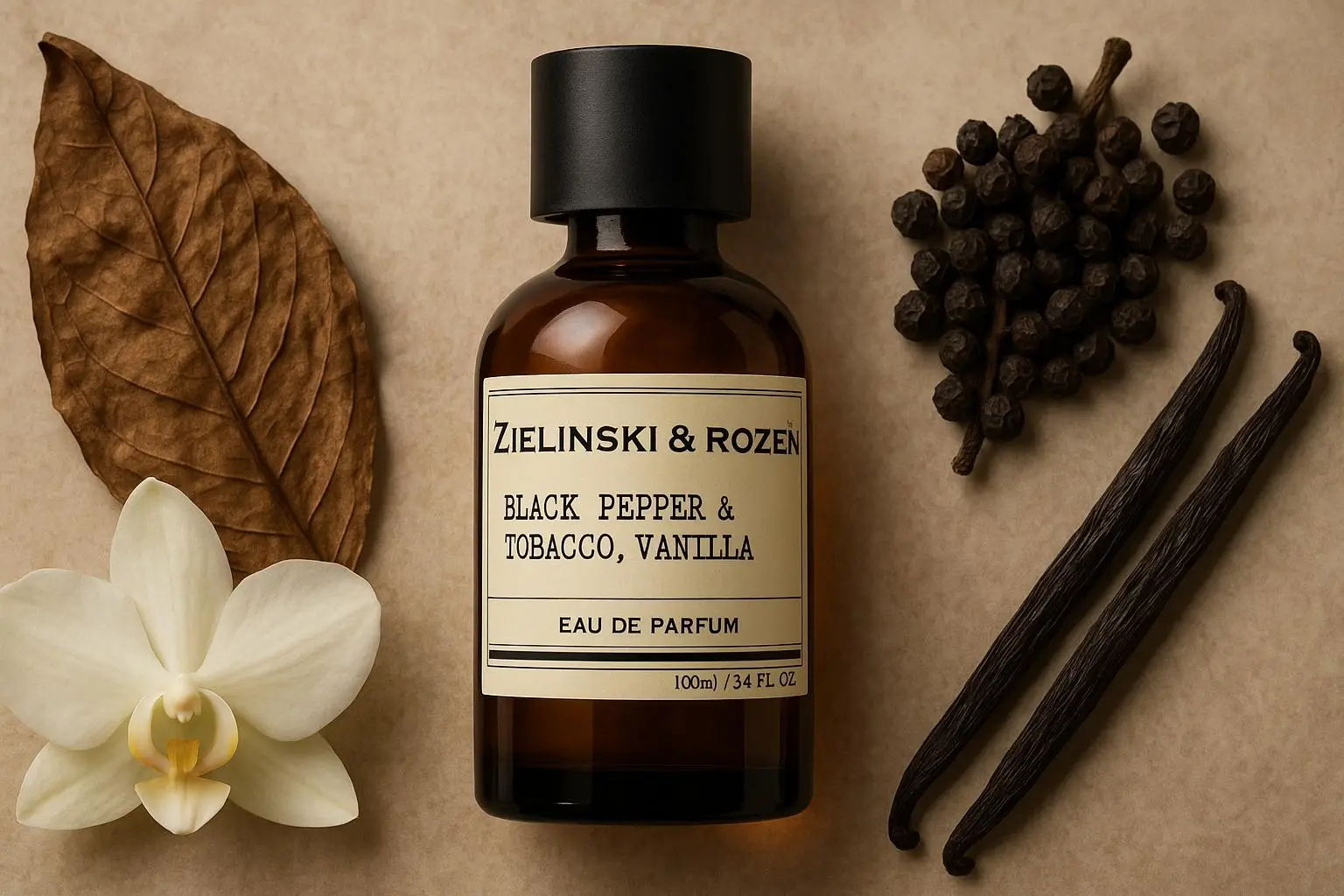 Духи Zielinski & Rozen Black Pepper & Tobacco, Vanilla