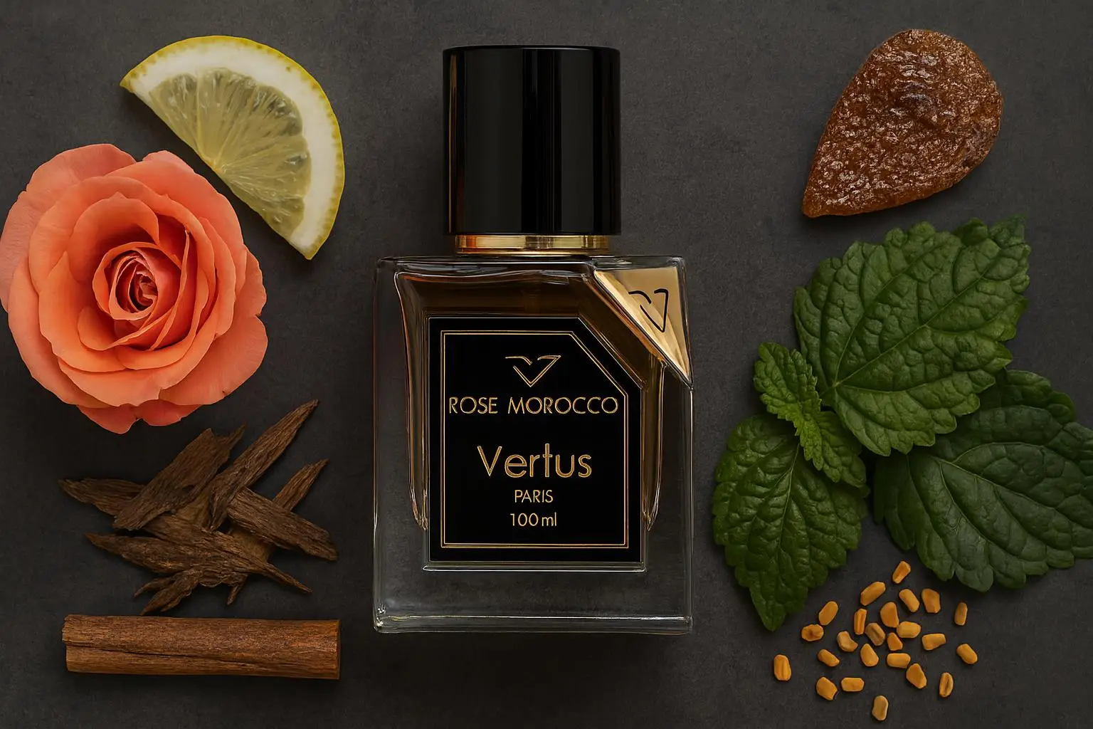 Духи Rose Morocco Vertus 